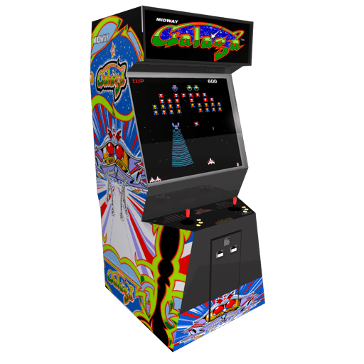 Galaga Arcade Icon | Video Game Iconset | 100SeedlessPenguins