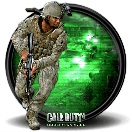 Call of Duty 4 MW Multiplayer new 3 Icon | Mega Games Pack 30 Iconset