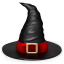 http://icons.iconarchive.com/icons/aha-soft/desktop-halloween/64/Hat-icon.png