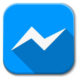 Apps Facebook Messenger Icon | Flatwoken Iconset | alecive