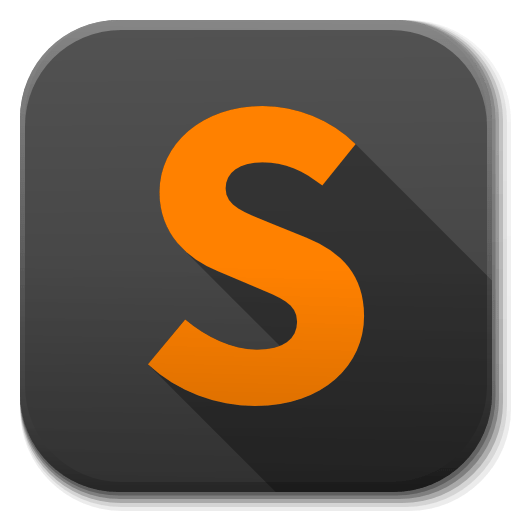 Apps Sublime Text Icon | Flatwoken Iconset | alecive