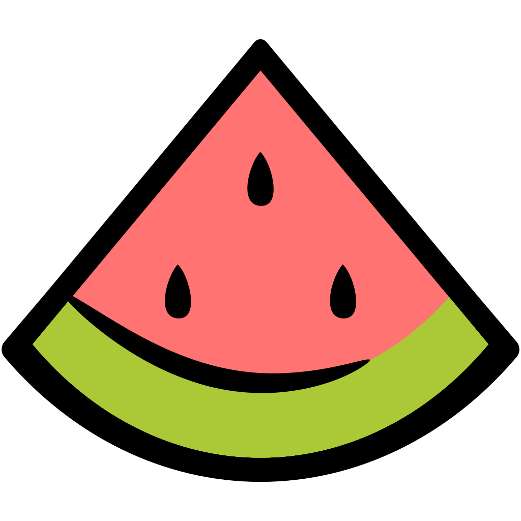 Watermelon Icon | Fresh Fruit Iconset | Alex T.