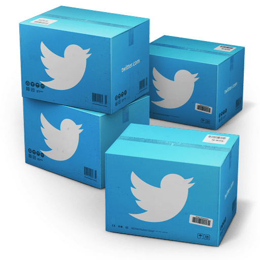 Twitter Shipping Box Icon | Container 4 / Cargo Vans ...