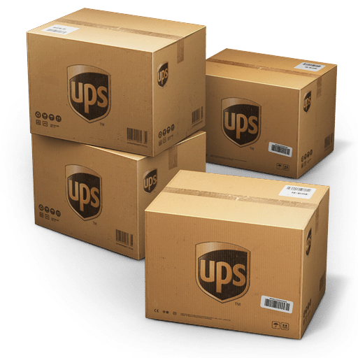 UPS Shipping Box Icon | Container 4 / Cargo Vans Iconset | Antrepo