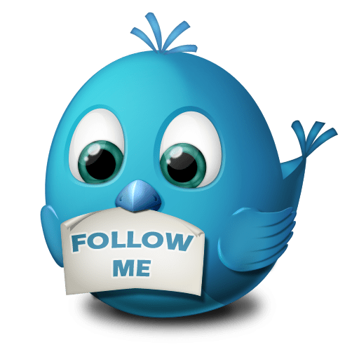 Twitter follow me Icon | Birdies Iconset | Arrioch