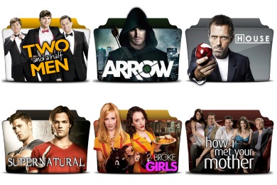 TV Series Folder Pack 1-4 Icons