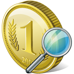 coin search icon