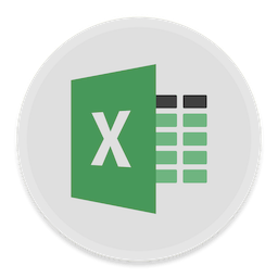 excel for mac icon is a squared symbol