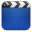 http://icons.iconarchive.com/icons/chrisbanks2/cold-fusion-hd/32/videos-blue-icon.png