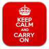 KeepCalm Icon | Cold Fusion HD Iconset | chrisbanks2