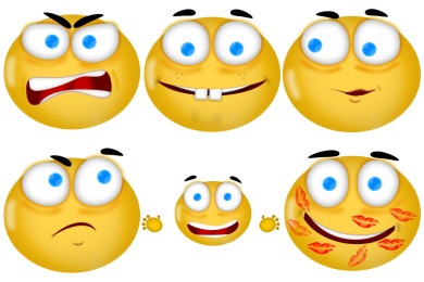 funny smiley icons