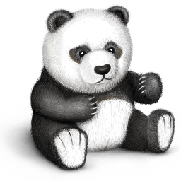 Panda Icon | Toys Iconset | cuberto