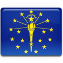 Indiana Flag icon