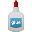 flat icon glue