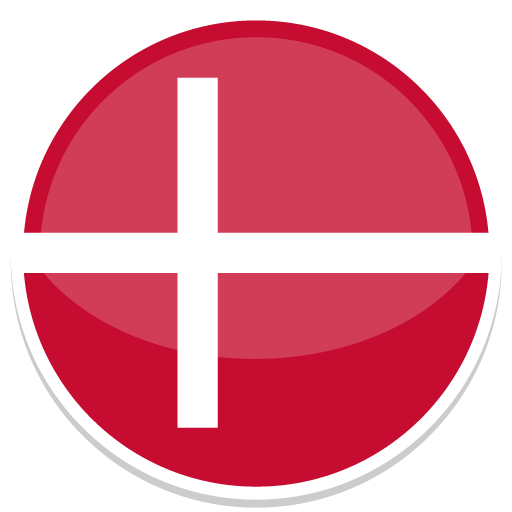 Denmark Icon | Round World Flags Iconset | Custom Icon Design