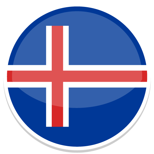 Image result for iceland flag circle flat