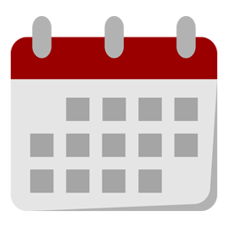 flat calendar icon