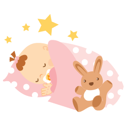 baby sleeping icon