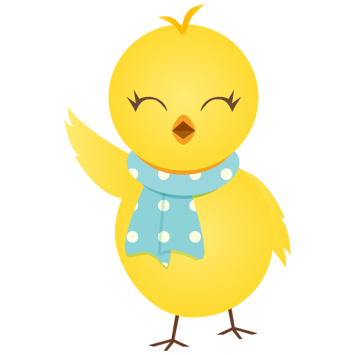 Waving chicken Icon | Cute Chicken Iconset | DaPino