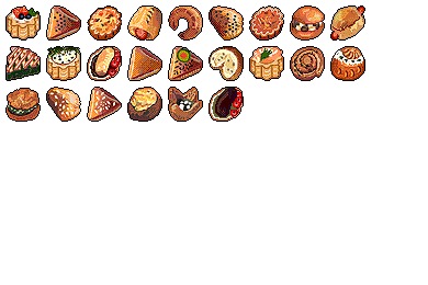 Icon Market Pastry Icons