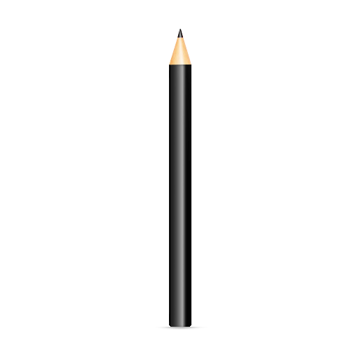 Black pencil Icon | Cosmetic Iconset | Dooffy