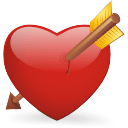 Bleeding-heart icon