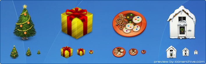 The Real Christmas 05 Icons