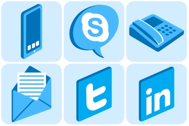 Connecting Icons Connecting Icons