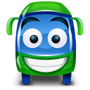 bus green icon