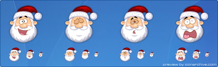 Santa Claus Icons