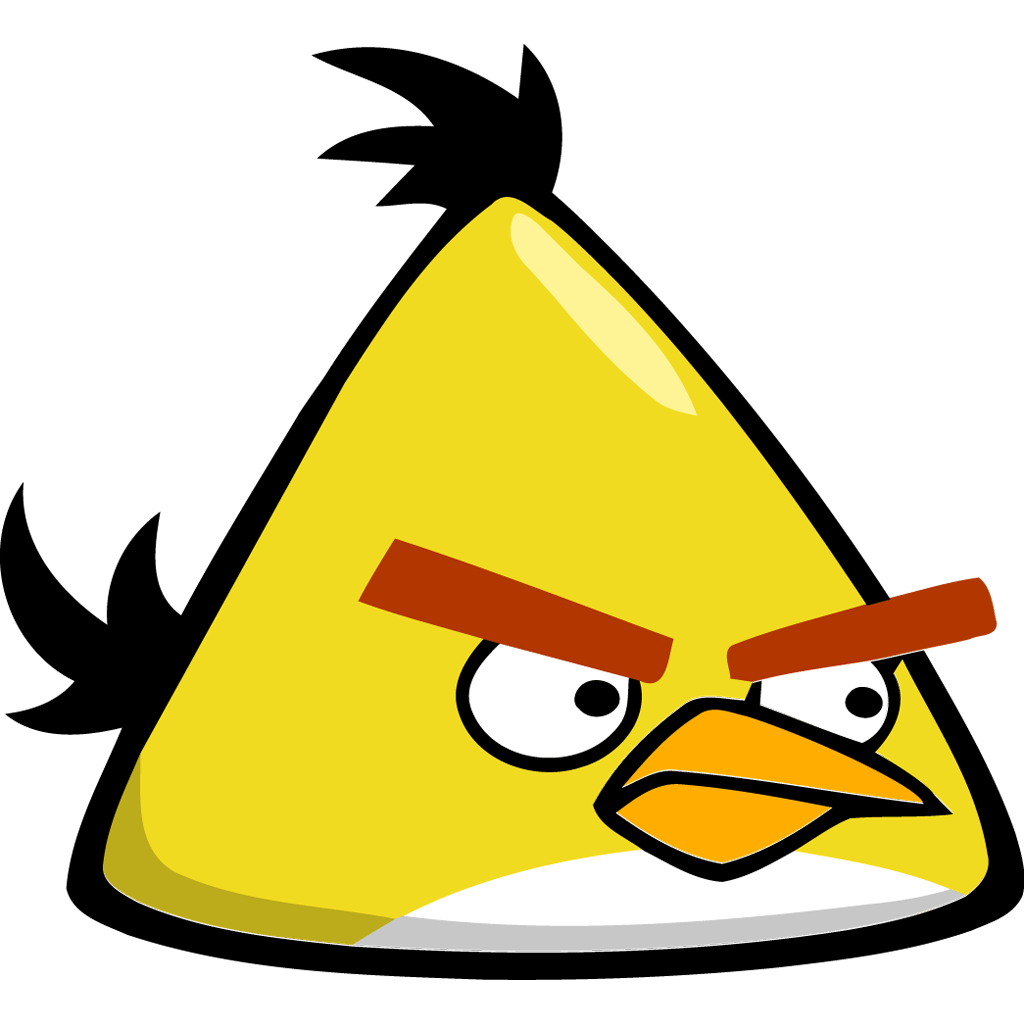 Angry bird yellow Icon  Angry Birds Iconset  femfoyou