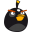 http://icons.iconarchive.com/icons/femfoyou/angry-birds/32/angry-bird-black-icon.png