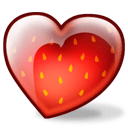 http://icons.iconarchive.com/icons/flameia/fruity-hearts/128/strawberry-icon.png