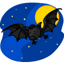 http://icons.iconarchive.com/icons/flameia/i-love-autumn/128/Bat-icon.png