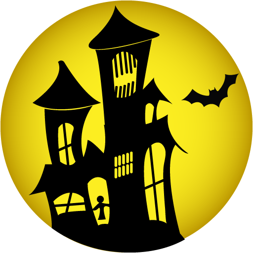 Haunted house Icon | Halloween 2012 Iconset | GoldCoastDesignStudio