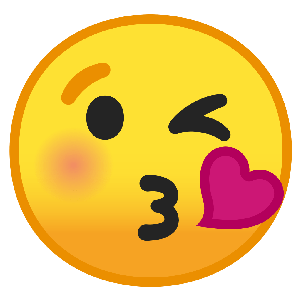 Face Blowing A Kiss Icon Noto Emoji Smileys Iconset Google