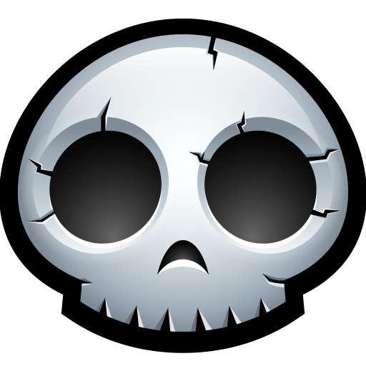 Skull Icon | Halloween Avatar Iconset | Hopstarter