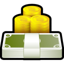 http://icons.iconarchive.com/icons/hopstarter/sleek-xp-basic/128/Money-icon.png