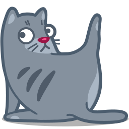 Cat Clean Icon Meow Iconset Iconka Com