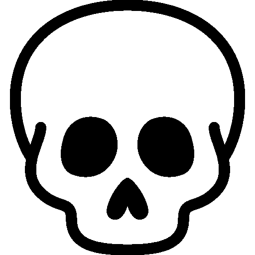 Healthcare Skull Icon | iOS 7 Iconset | Icons8