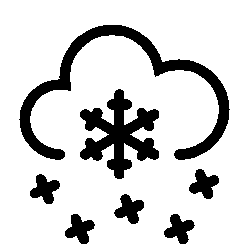 Weather Snow Icon | iOS 7 Iconset | Icons8