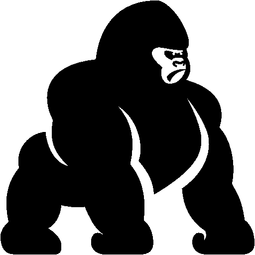 Animals Gorilla Icon | Windows 8 Iconset | Icons8