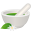 Natural drugs icon