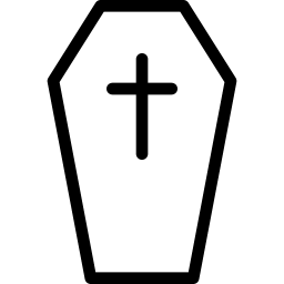 Coffin Icon | Line Iconset | IconsMind