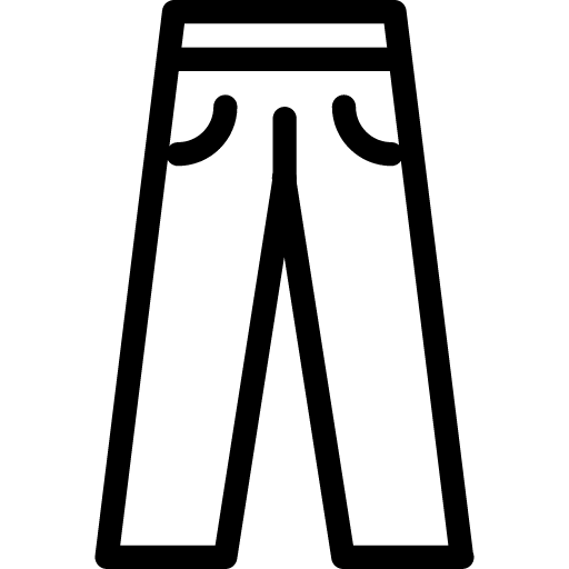Jeans Icon | Line Iconset | IconsMind