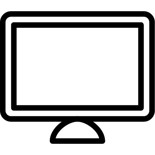 Monitor 5 Icon | Line Iconset | IconsMind