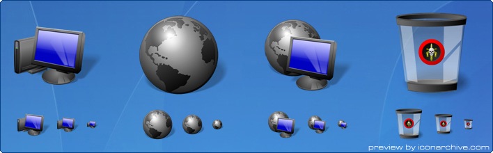 Elite Desktop Icons