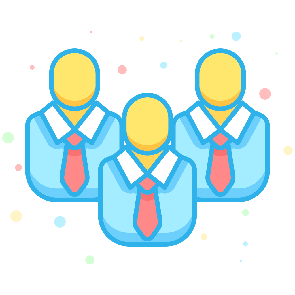 Team work Icon | Business Economic Iconset | Inipagi Studio