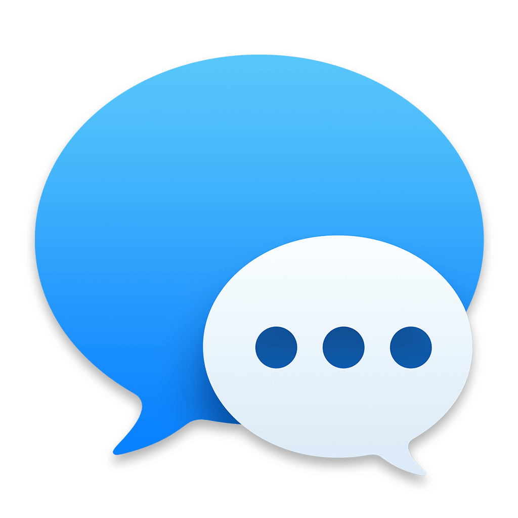 messages whatsapp icon aesthetic blue