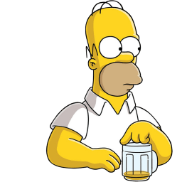 Image result for homer simpson beer